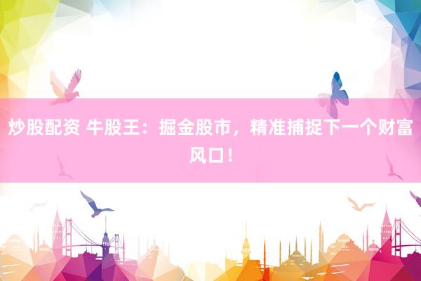 炒股配资 牛股王：掘金股市，精准捕捉下一个财富风口！