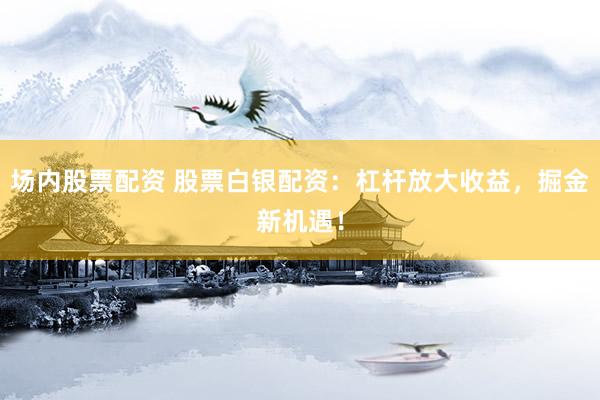 场内股票配资 股票白银配资：杠杆放大收益，掘金新机遇！